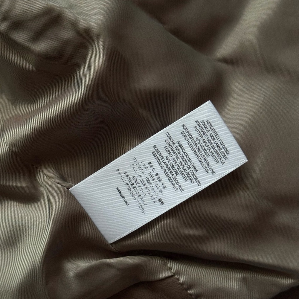 Joie Lambskin Leather Moto Jacket - Picture 13 of 15